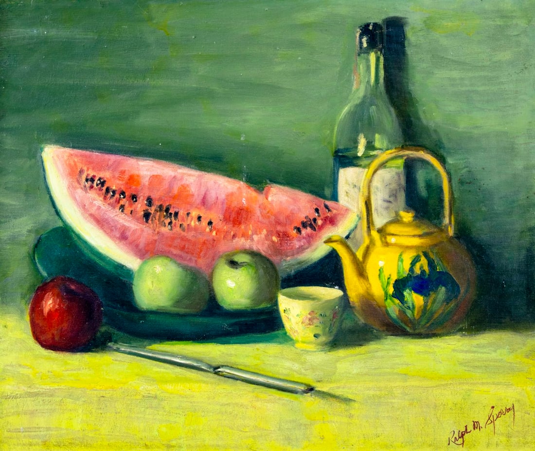 Ralph M Sperry (RI,mid 20C) oil painting (1 of 11)