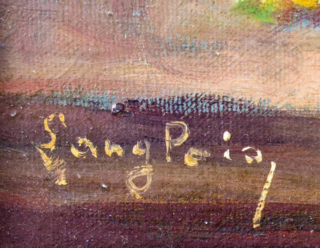 Langlois (France,19/20C) oil painting antique - 4