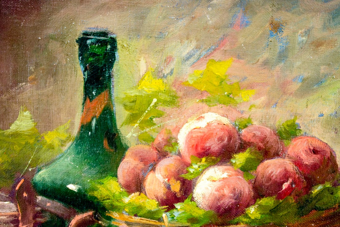 Langlois (France,19/20C) oil painting antique - 6