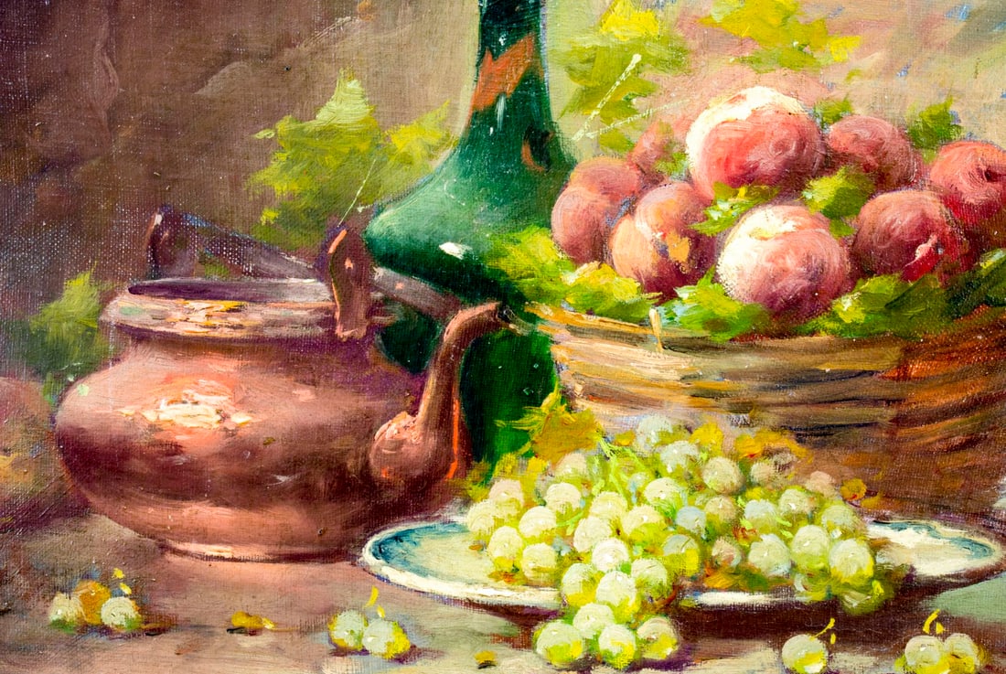 Langlois (France,19/20C) oil painting antique - 7