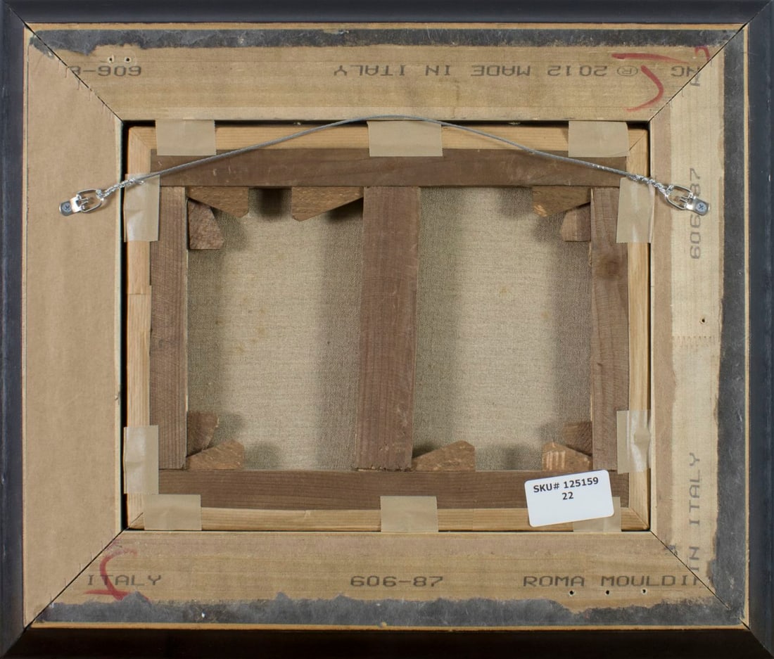 Langlois (France,19/20C) oil painting antique - 8