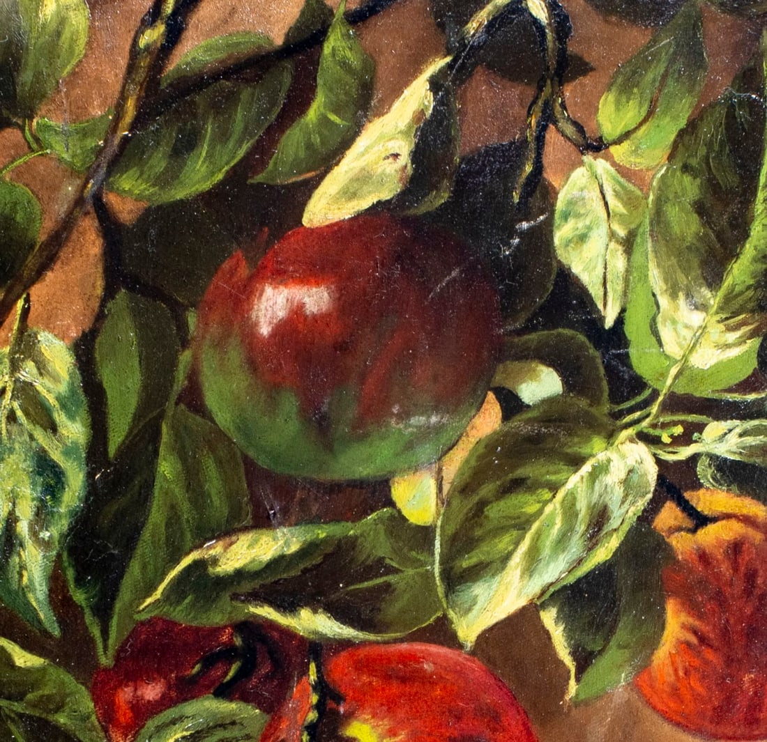 Antique early 20C American oil painting - 5