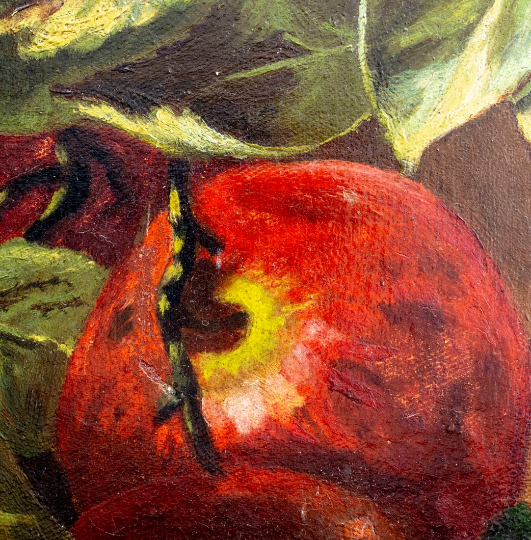 Antique early 20C American oil painting - 7