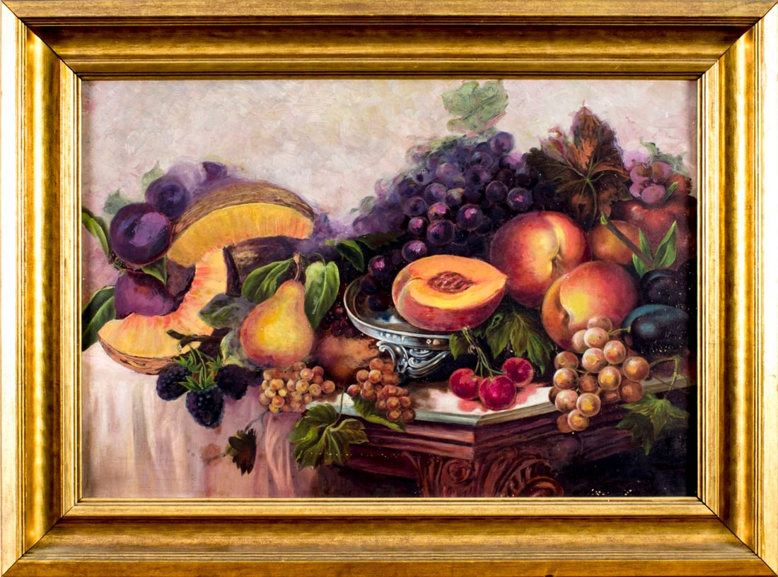 Antique early 20C American oil painting - 3