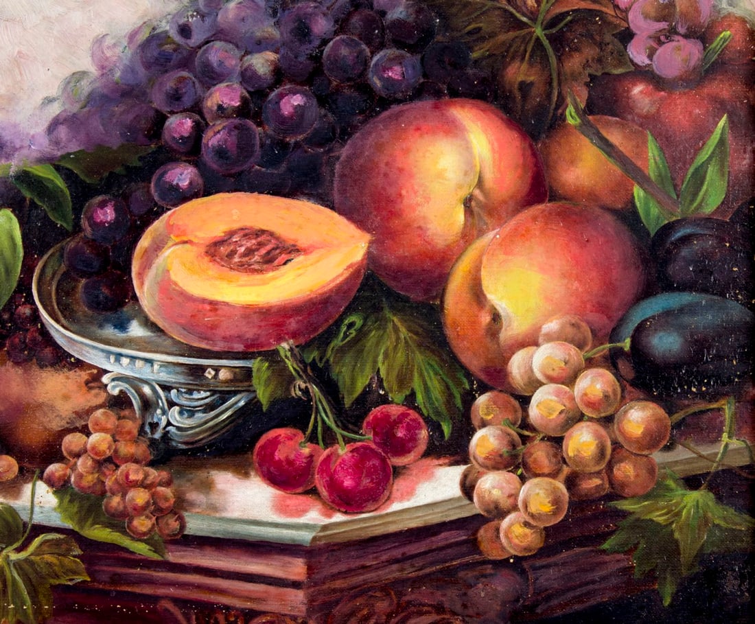 Antique early 20C American oil painting - 5