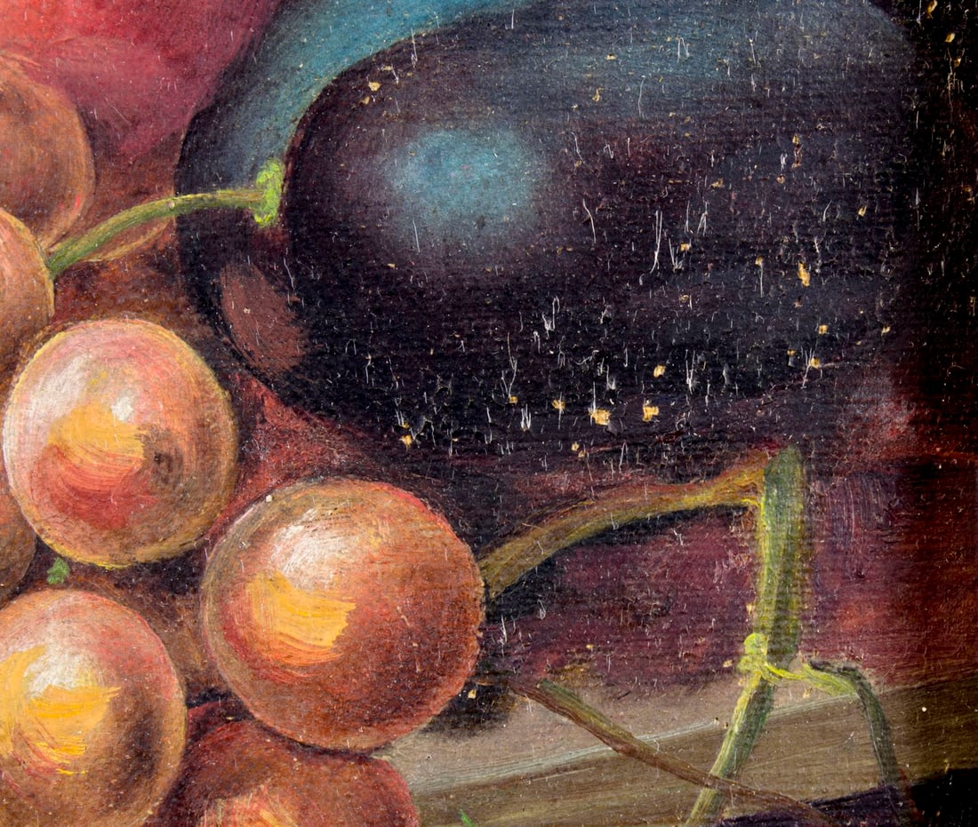 Antique early 20C American oil painting - 7