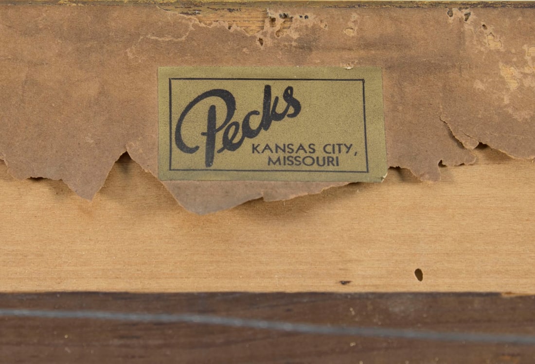 Antique early 20C American oil painting - 9