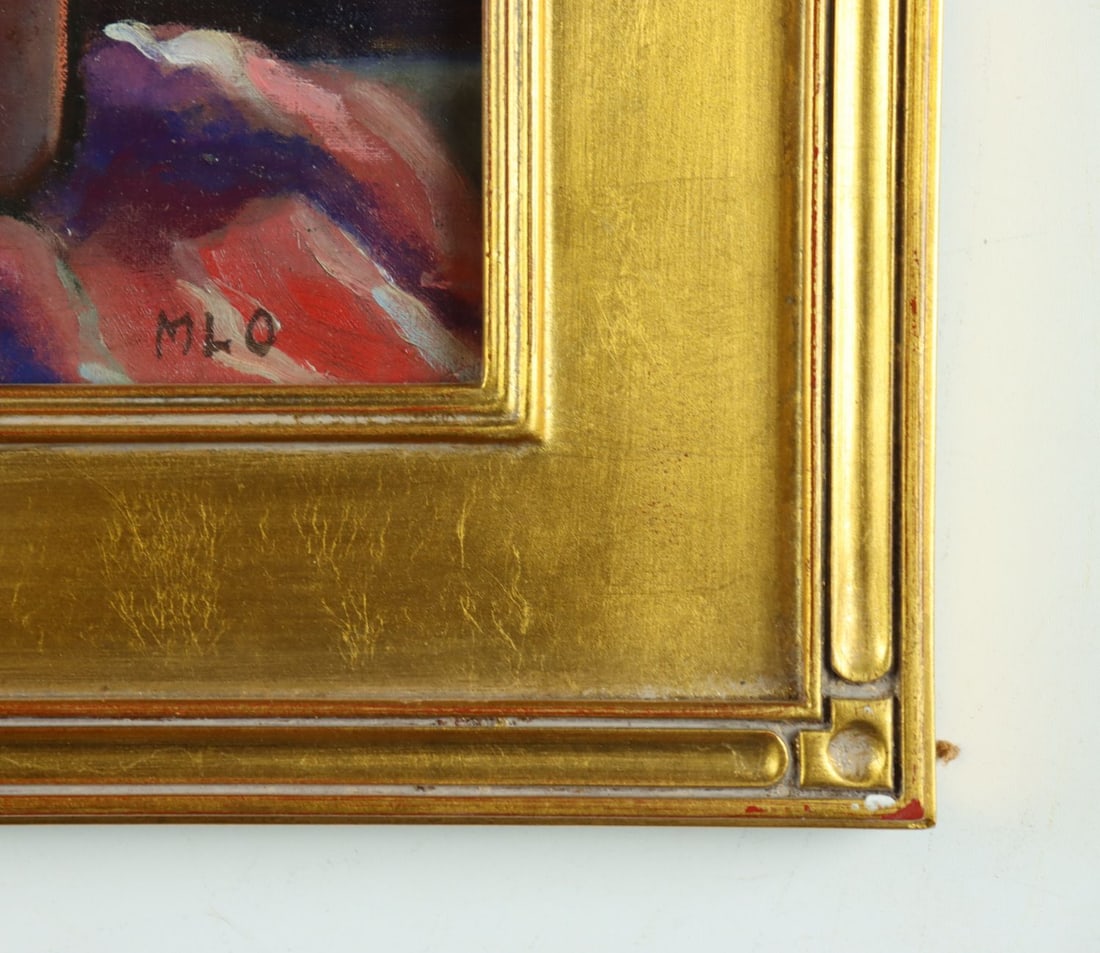 Vintage mid 20C American oil painting - 11