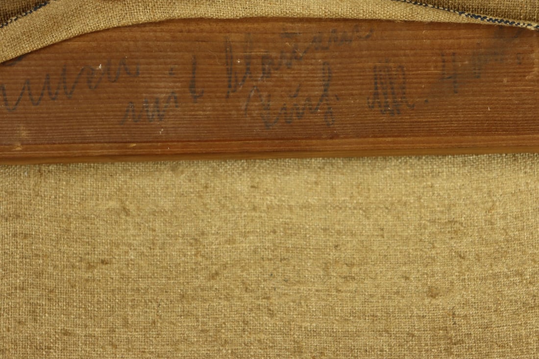 Vintage mid 20C Danish oil painting signed - 13