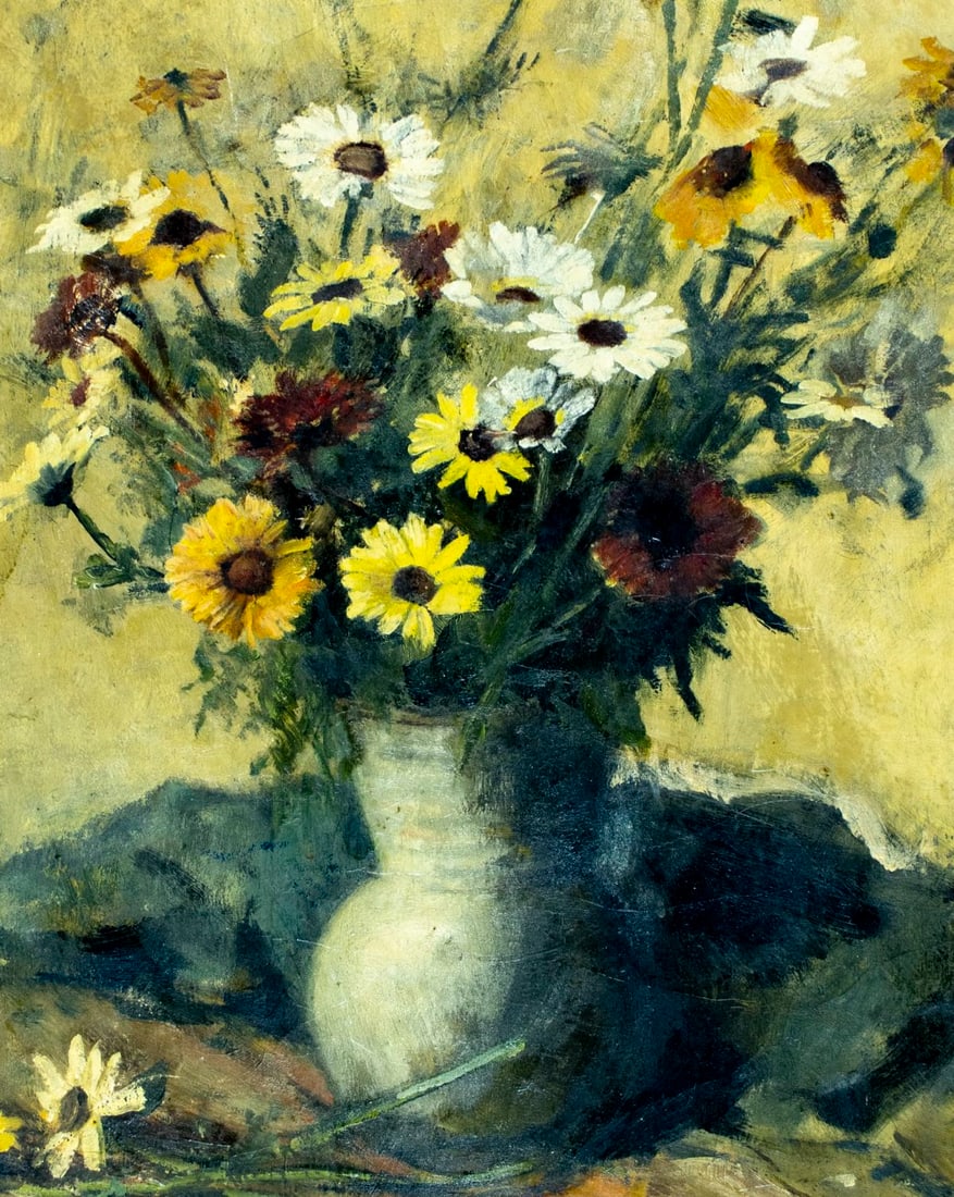 Vintage mid 20C Danish oil painting signed - 5