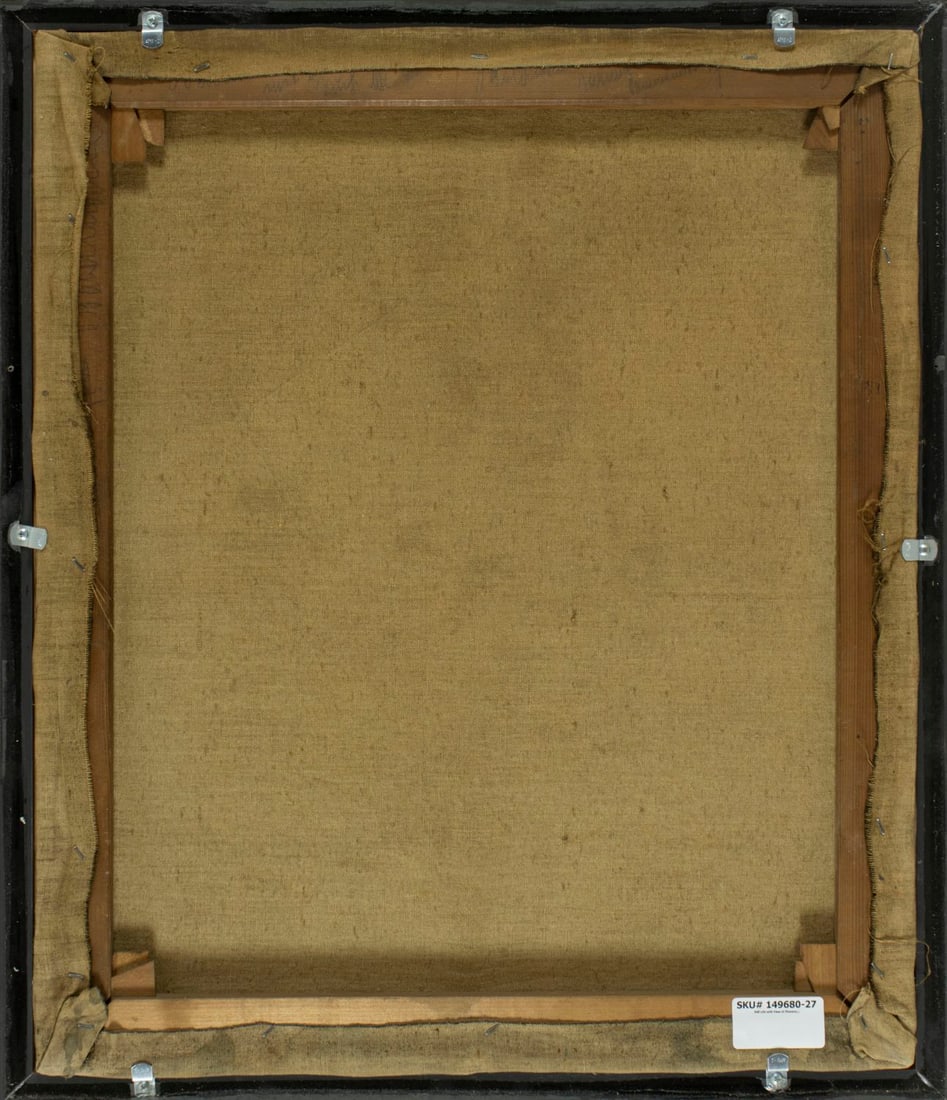 Vintage mid 20C Danish oil painting signed - 9