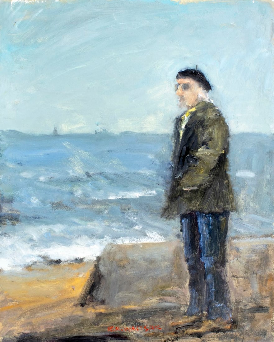 Robert Waltsak (NJ,b 1944) oil painting (1 of 12)