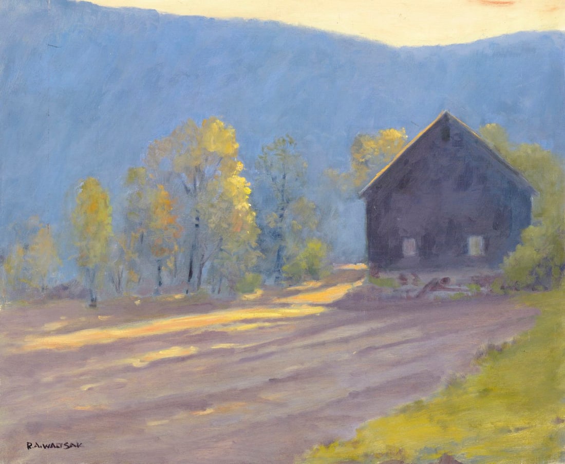 Robert Waltsak (NJ,b 1944) oil painting (1 of 12)