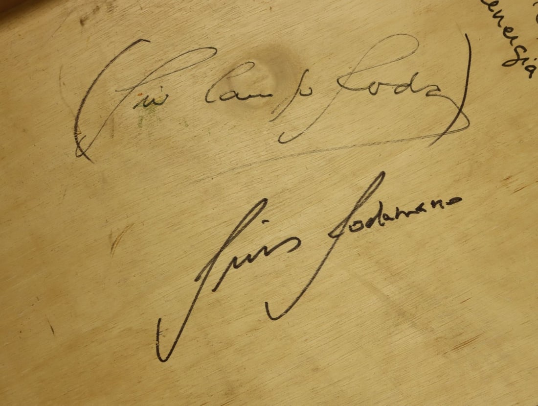 Pios Rodaman (FL,Brazil,b 1953) mixed media painting - 13