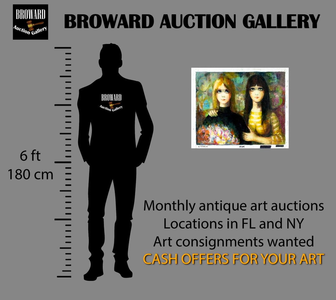 L Monsalve (Europe,20C) oil painting - 2