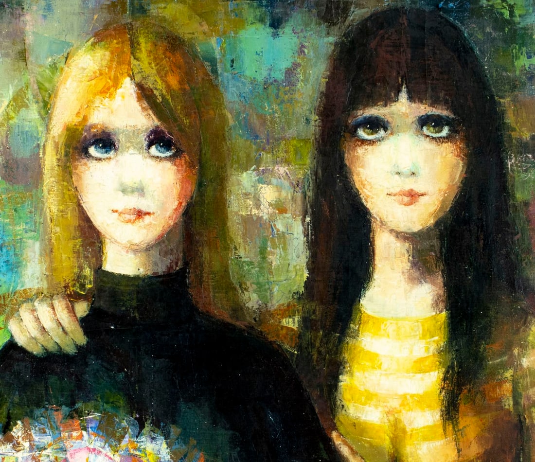 L Monsalve (Europe,20C) oil painting - 5