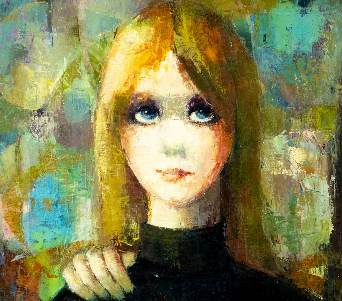 L Monsalve (Europe,20C) oil painting - 6