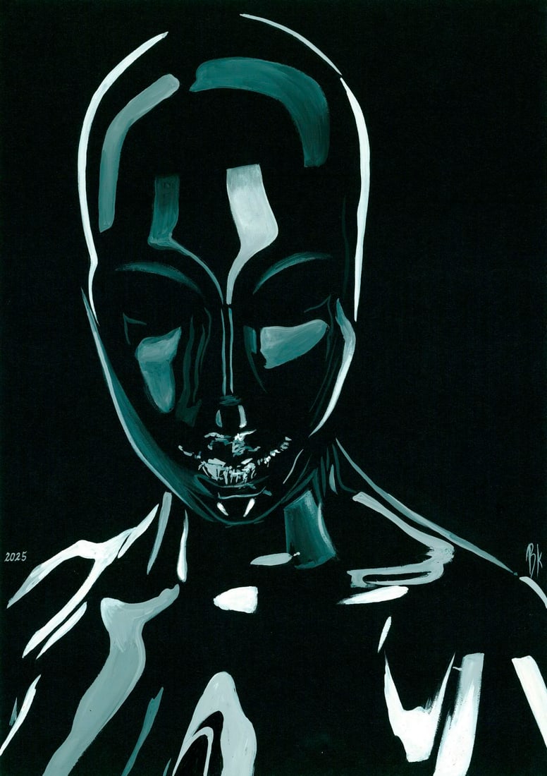 Kateryna Vitrenko (Ukraine,b 2003) acrylic painting (1 of 13)