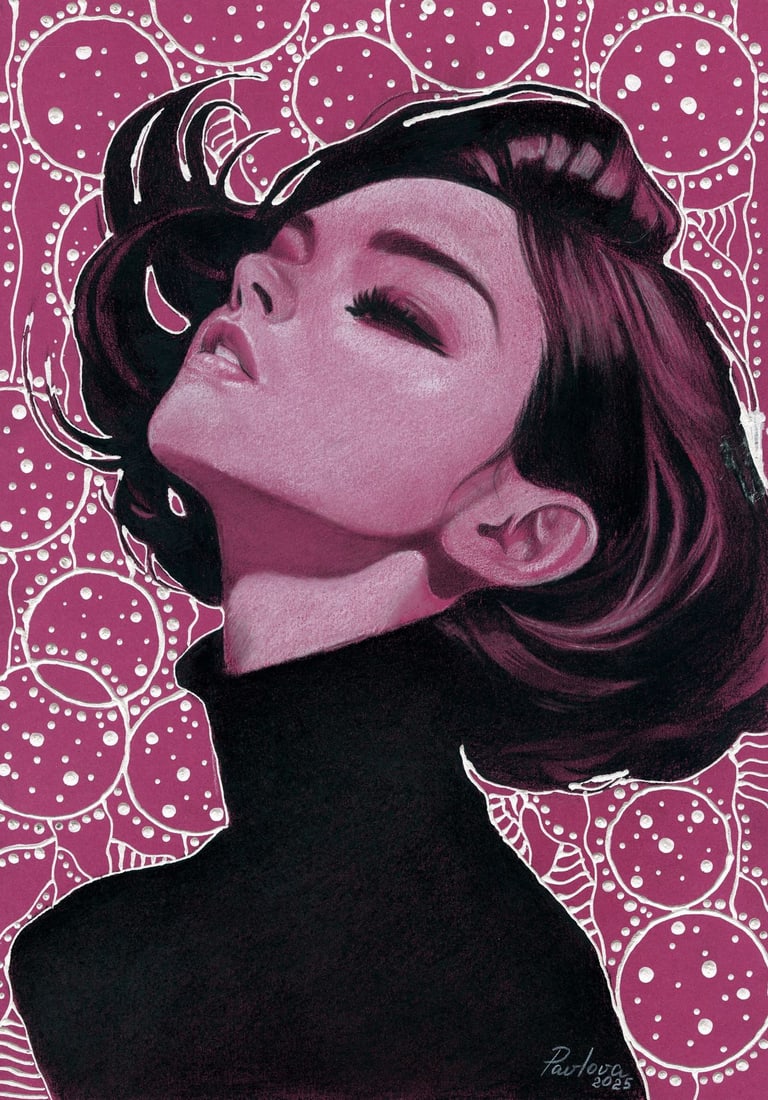 Olena Pavlova (Ukraine,20/21C) pastel painting (1 of 10)