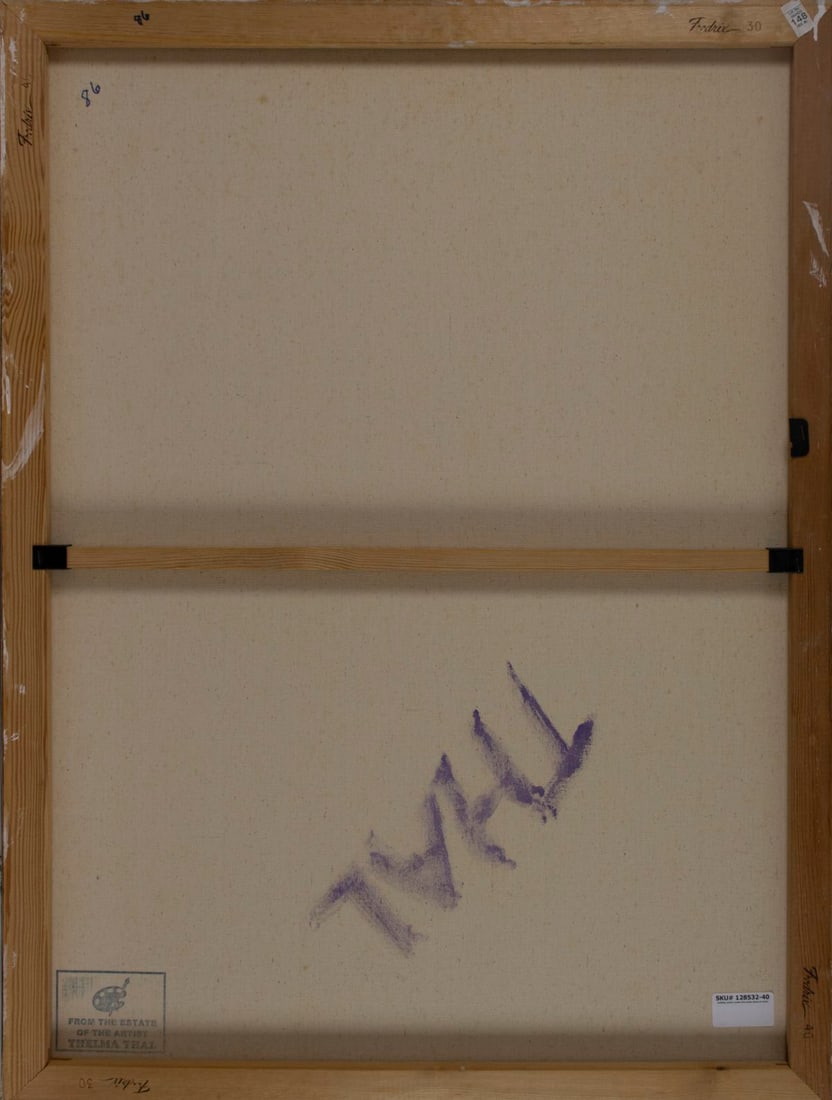 Thelma Thal (NY,1903-2001) oil painting - 10