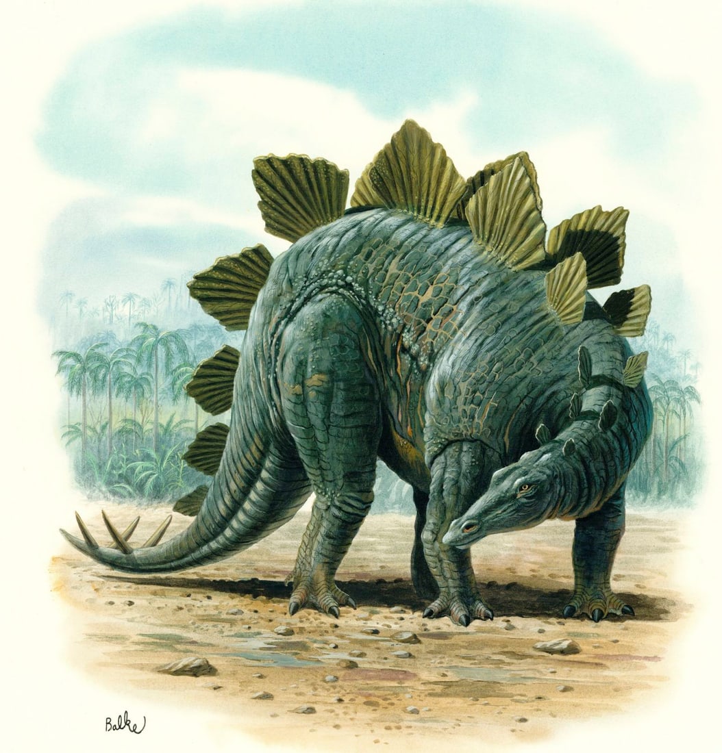 Don Balke (NC,1933-?) gouache painting (1 of 12)