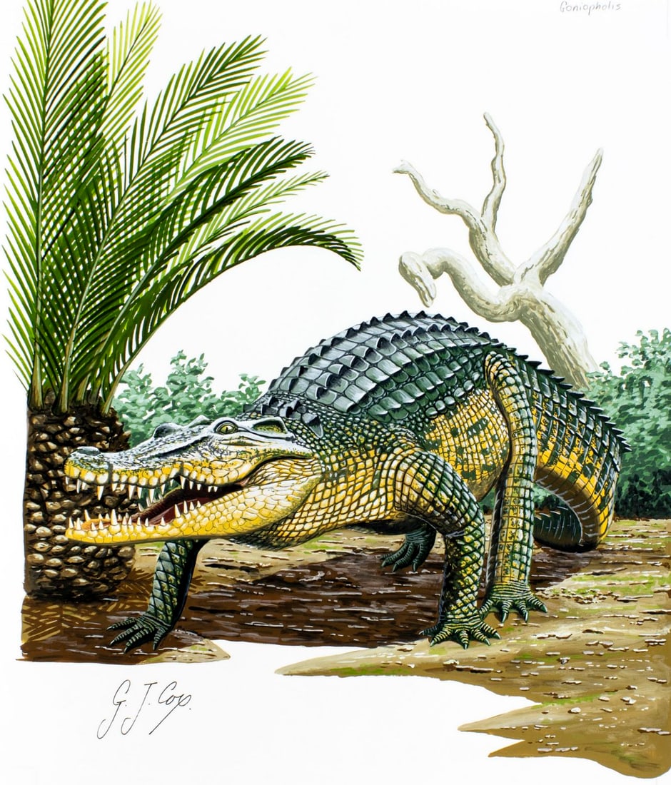 Geoffrey Cox (New Zealand,b 1952) gouache painting (1 of 13)