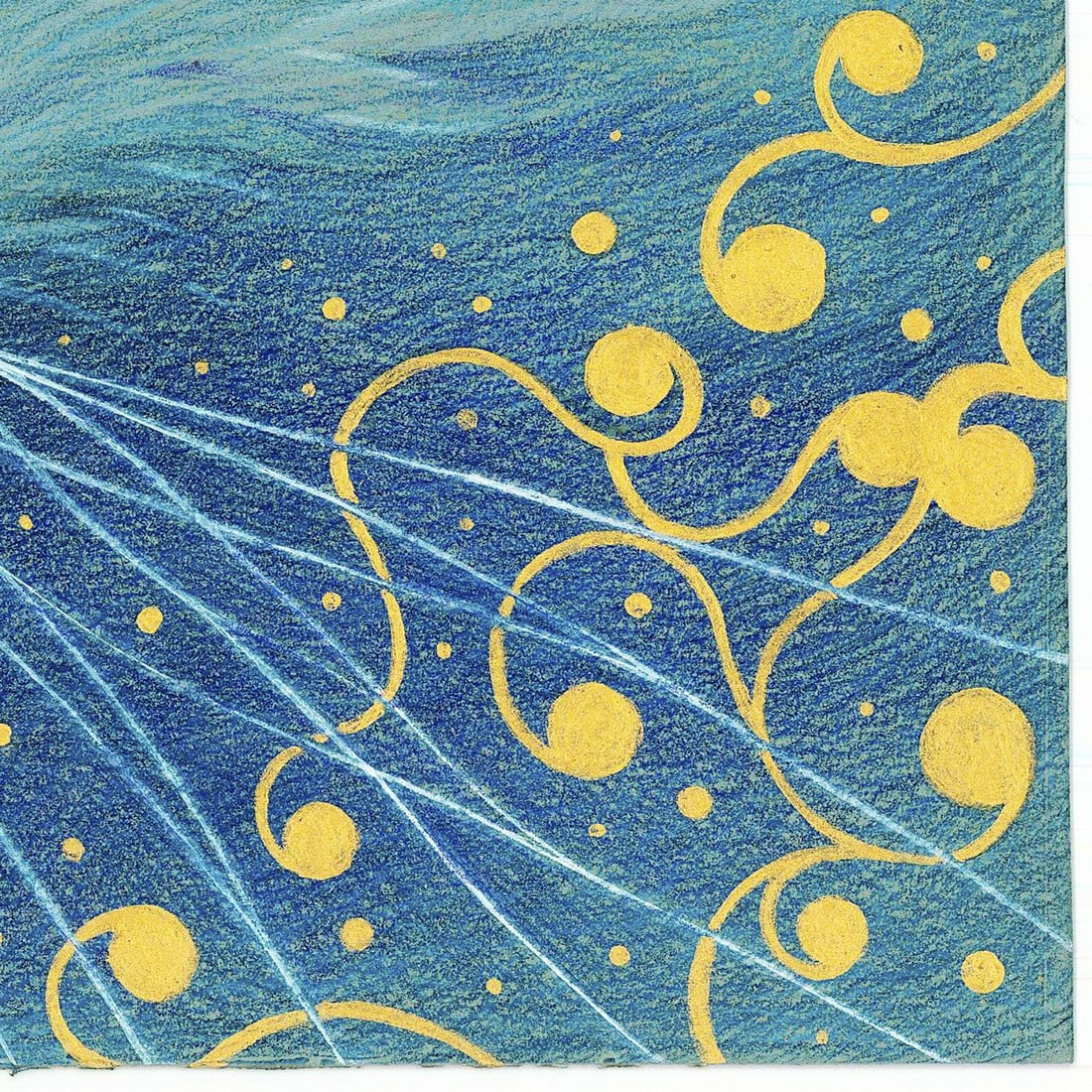 Elizaveta Shilenina (Ukraine,20/21C) colored pencil painting - 9