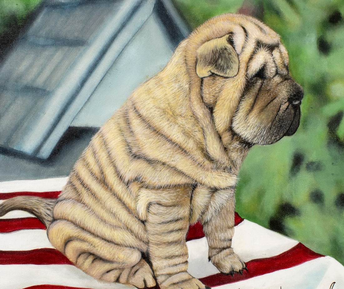 Lyudmila Litvinova (Russia,b 1991) acrylic painting - 5