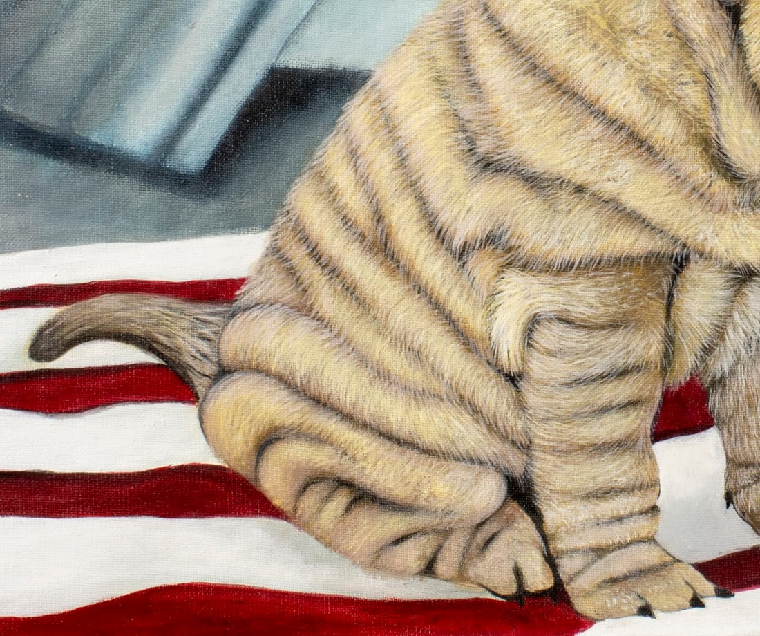 Lyudmila Litvinova (Russia,b 1991) acrylic painting - 7