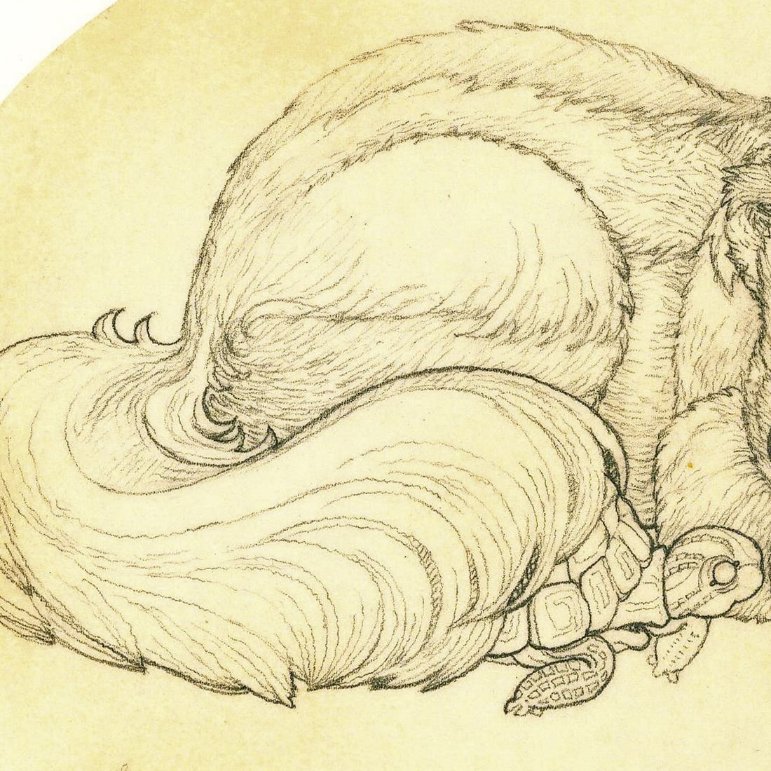 Deborah Bell Jarratt (PA,20/21C) graphite painting - 6