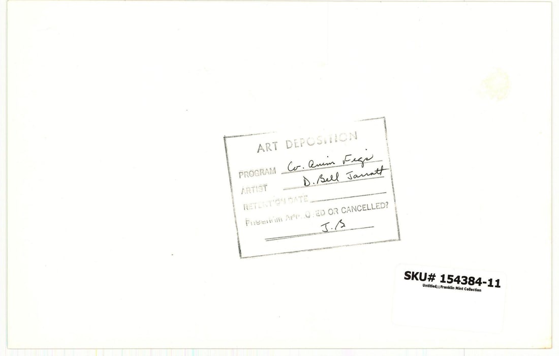 Deborah Bell Jarratt (PA,20/21C) graphite painting - 8