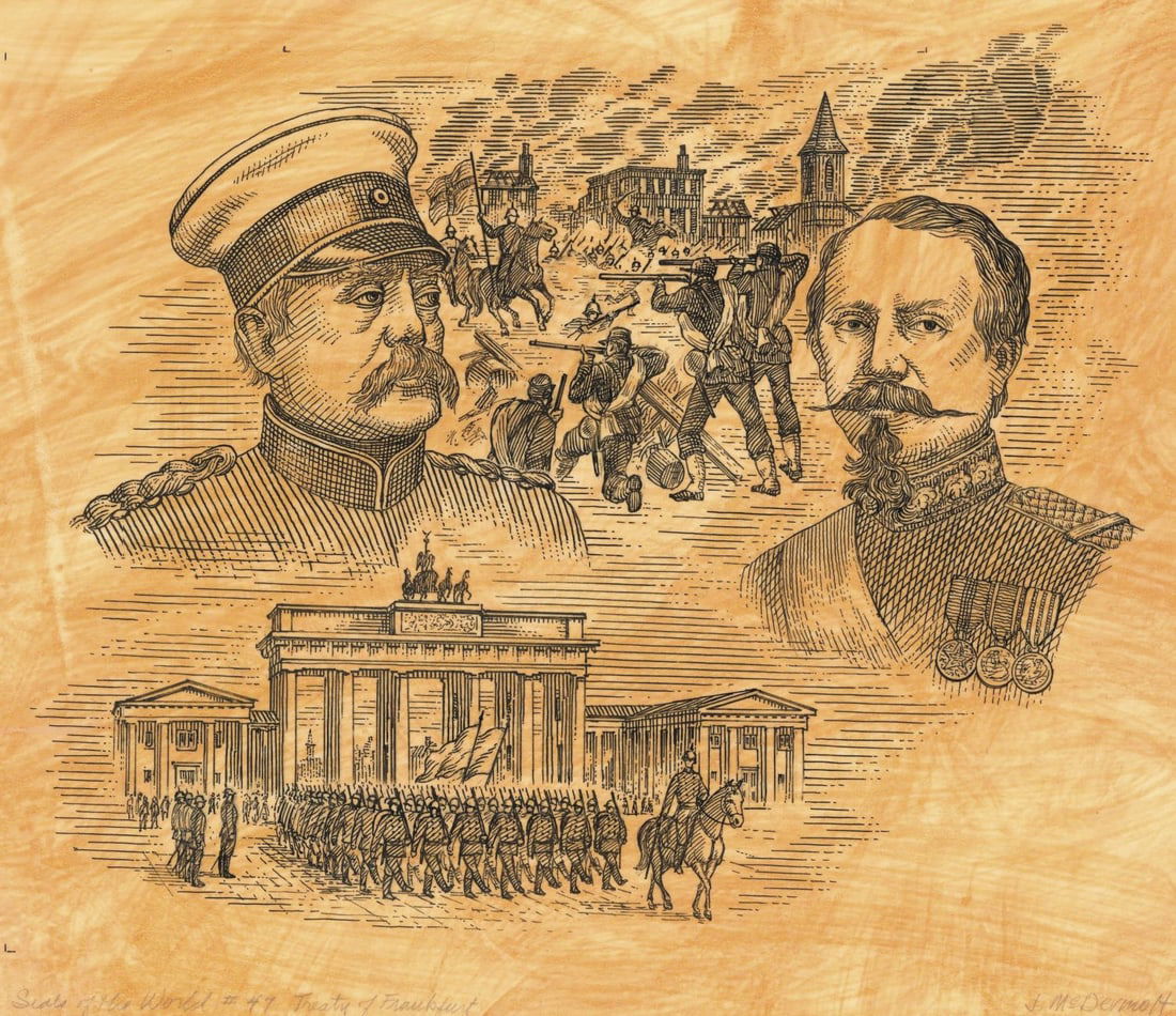 ATTR Jim McDermott (MA,CA,1960-2015) ink painting (1 of 11)