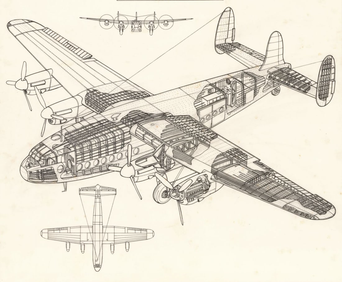 John Batchelor (UK,1936-2019) ink painting (1 of 11)