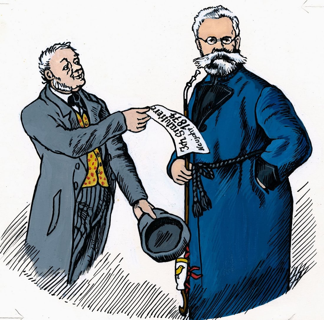 Elisabeth von Janota-Browsky (German,20C) gouache painting (1 of 12)