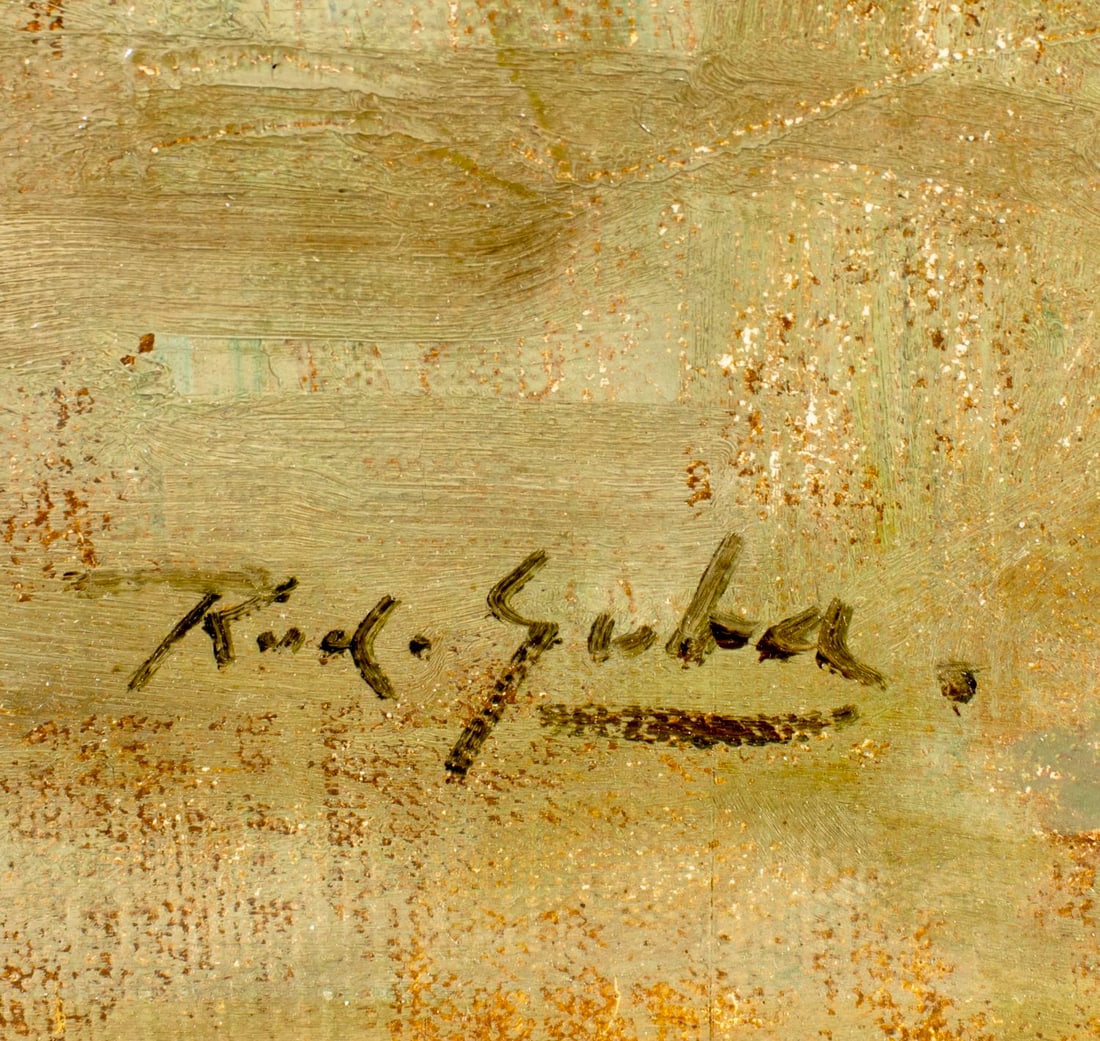 Rudolph Guba (Germany,US,1884-1950) oil painting - 4