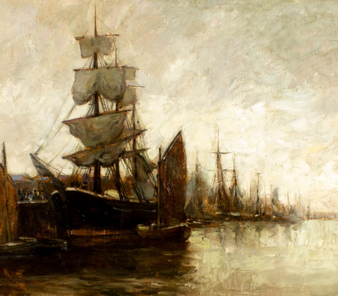 Rudolph Guba (Germany,US,1884-1950) oil painting - 5