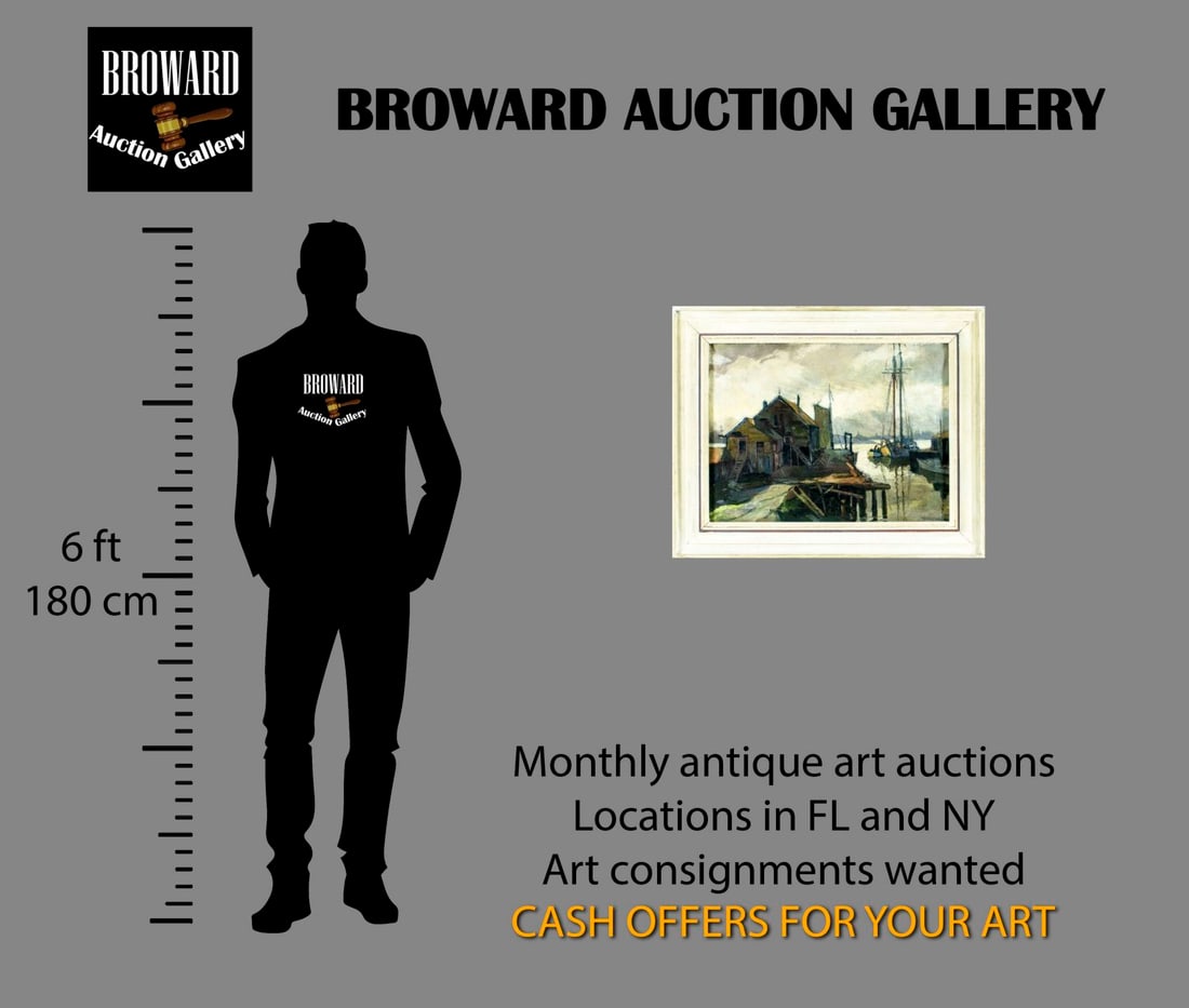 Harold Tannar (NJ,1904-1968) oil painting - 2