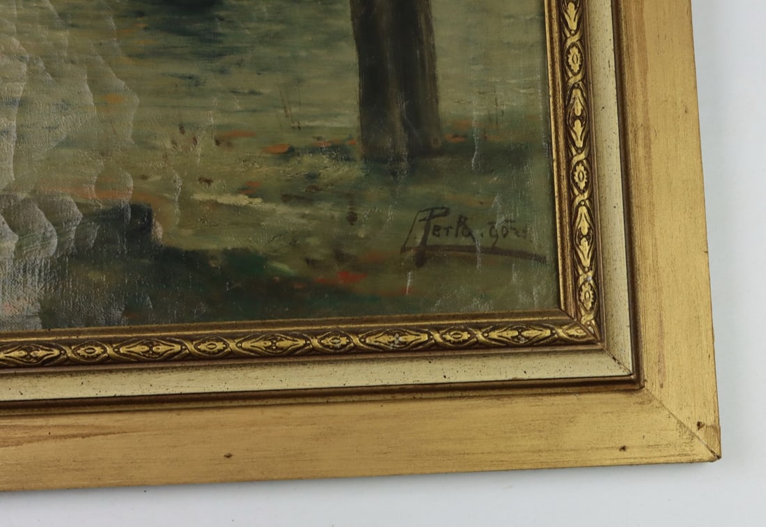 Karl Kaufmann (Germany,Austria,1843-1905) oil painting antique - 10