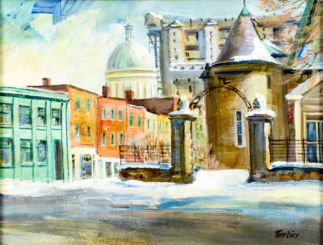 Fortier (Canada,20C) oil painting (1 of 13)