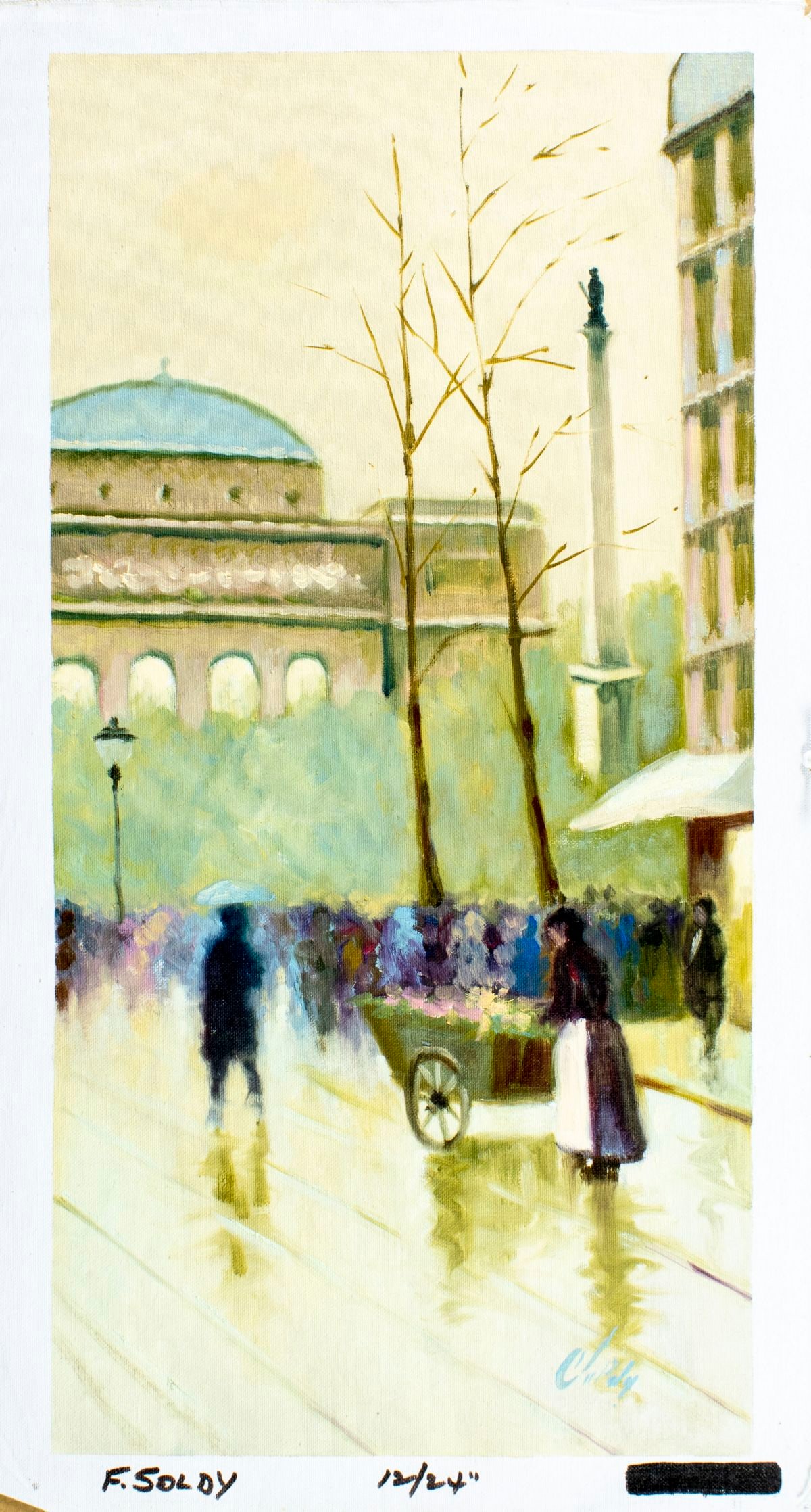 Antonio Soldy (Argentina,Canada,1942-?) oil painting - 3