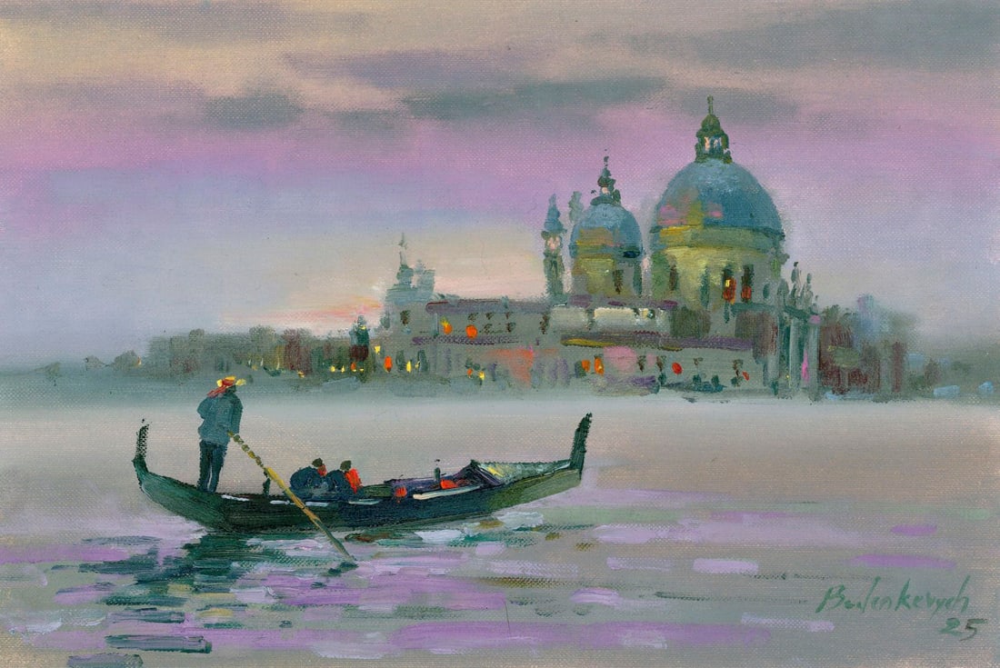 Volodymyr Budenkevych (Ukraine,20/21C) oil painting (1 of 12)