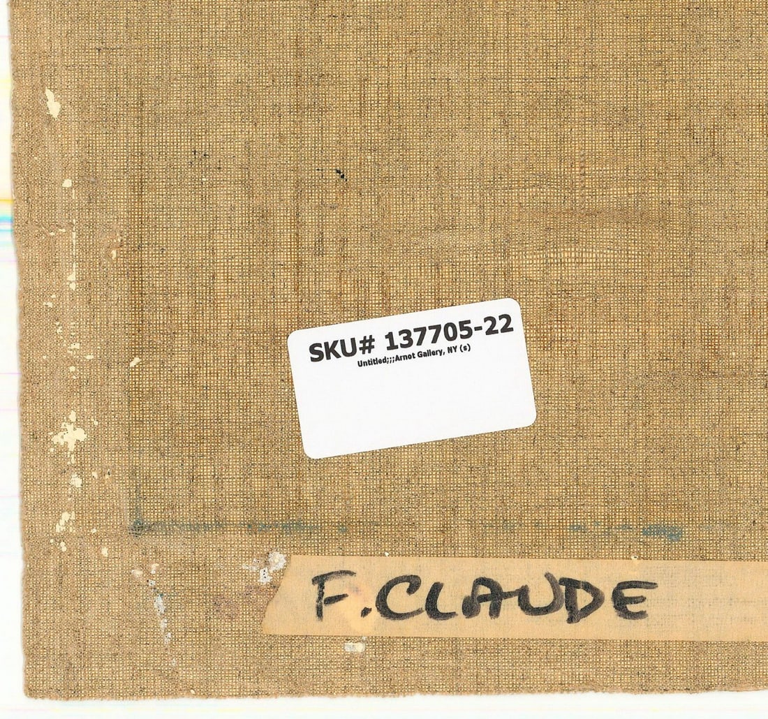 F Claude (France,20C) oil painting - 9