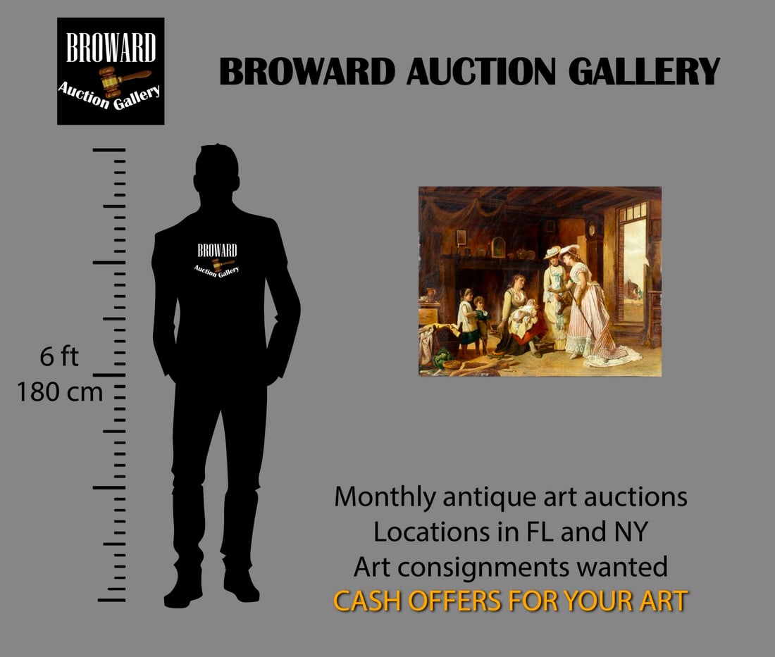 Paul Heiremans (Belgium,19C) oil painting antique - 2