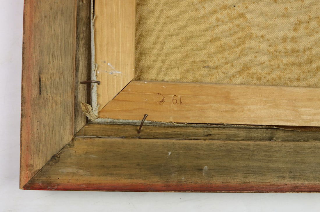 Carl Hirschberg (CT,1854-1923) oil painting antique - 15