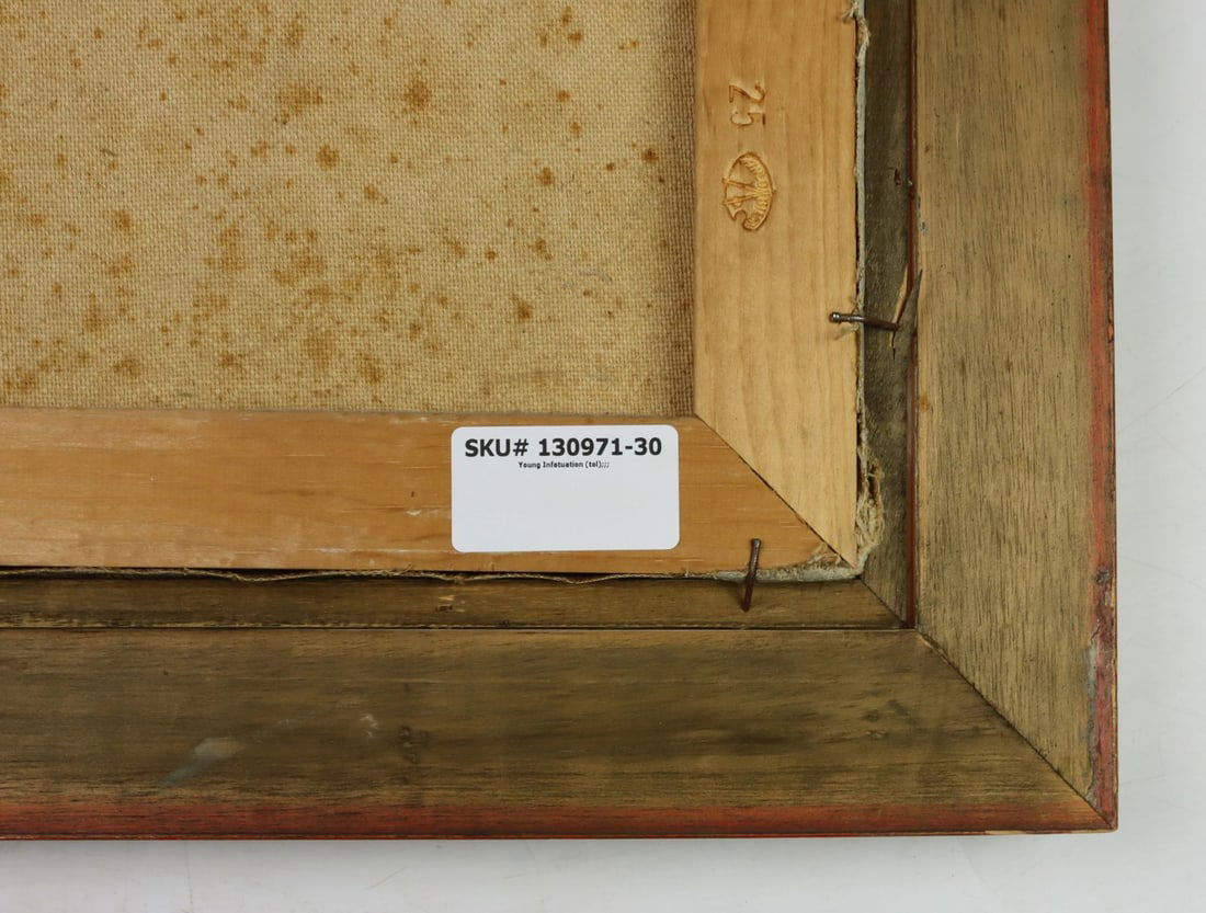 Carl Hirschberg (CT,1854-1923) oil painting antique - 16