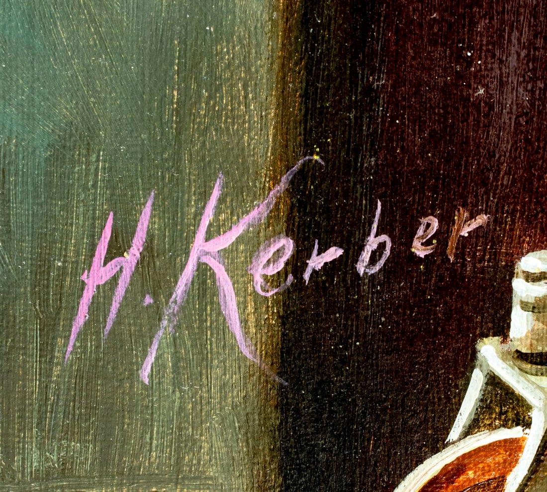 Hans Kerber (Austria,1920-?) oil painting - 4