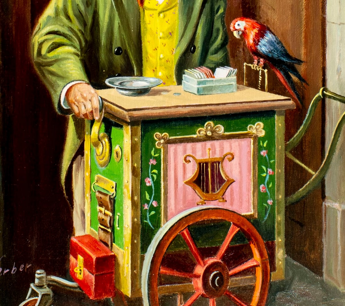 Hans Kerber (Austria,1920-?) oil painting - 7