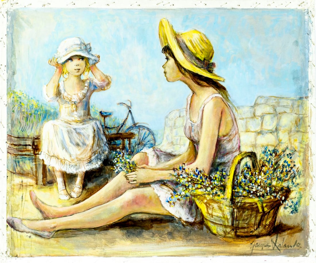 Jacques Lalande (French,1921-2003) oil painting - 3