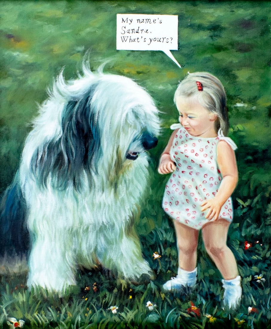 Vintage 20C American oil painting (1 of 12)