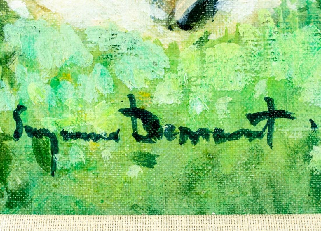 Suzanne Demarest (US,France,1900-1985) oil painting - 4